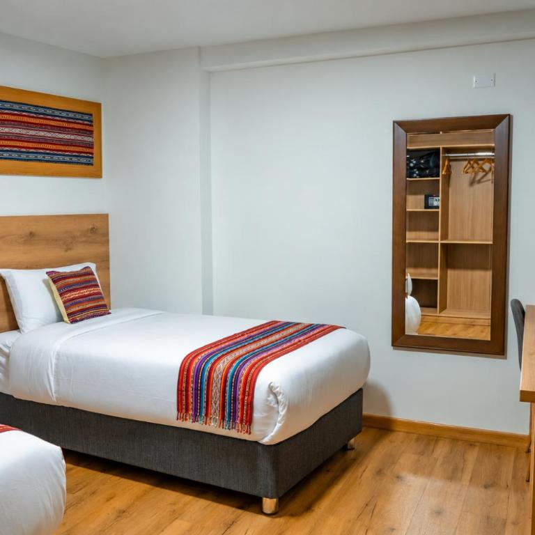 Ayni Cusco Hotel - Standard Double Room with Two Double Beds - 8