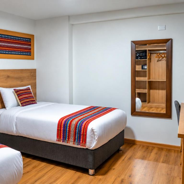 Ayni Cusco Hotel - Standard Double Room with Two Double Beds - 10