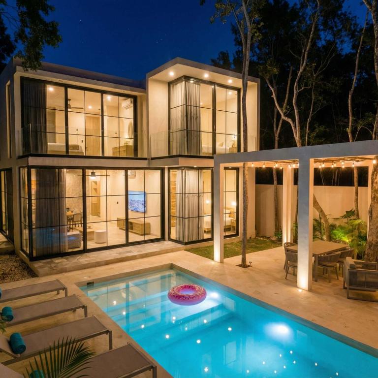 Luxury 4BR Villa Aldea Zama Dream Pool & Bright - Villa - 6