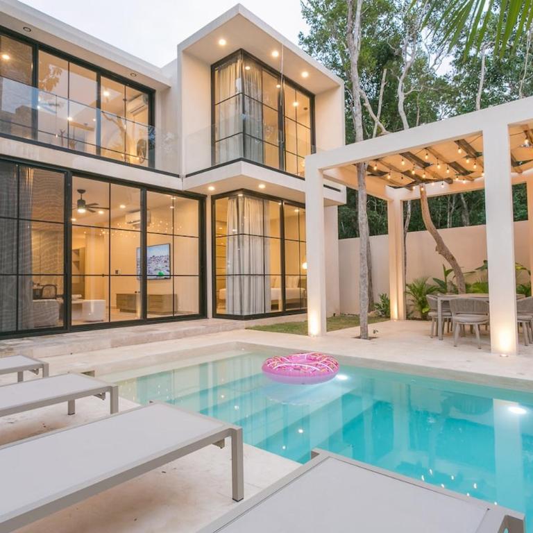 Luxury 4BR Villa Aldea Zama Dream Pool & Bright - Villa - 7