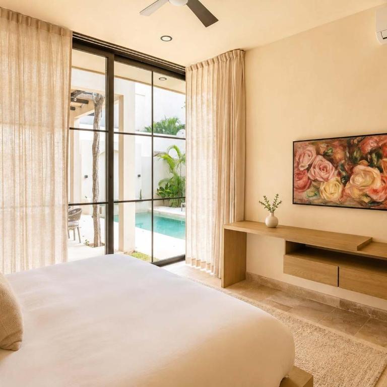 Luxury 4BR Villa Aldea Zama Dream Pool & Bright - Villa - 25
