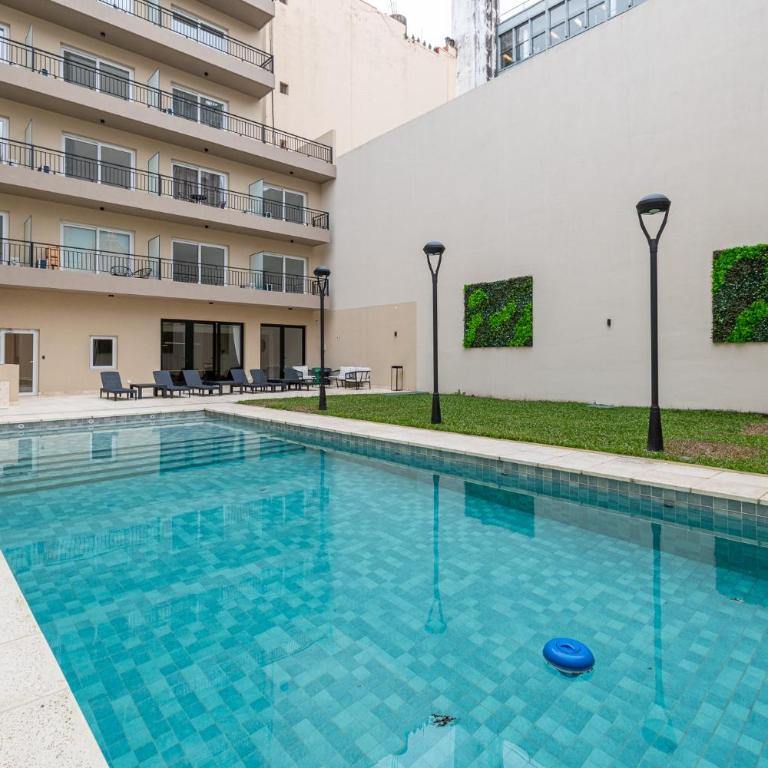 Estudio en San telmo - con piscina, coworking, Laundry y seguridad 24HS - Apartamento de 1 dormitorio - 56