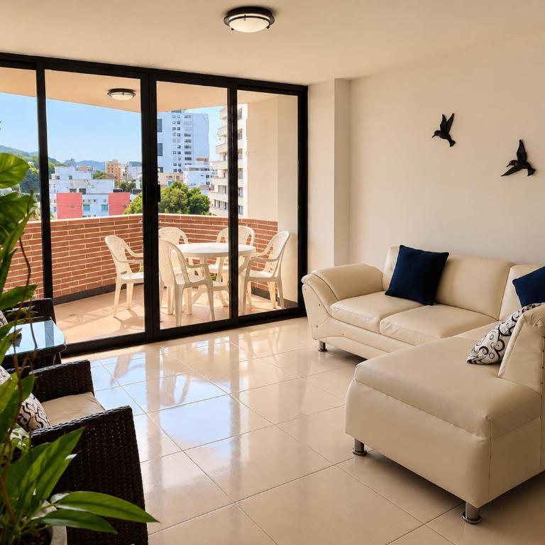 El Colibrí apto cerca de la playa el Rodadero - Apartamento de 2 dormitorios - 1