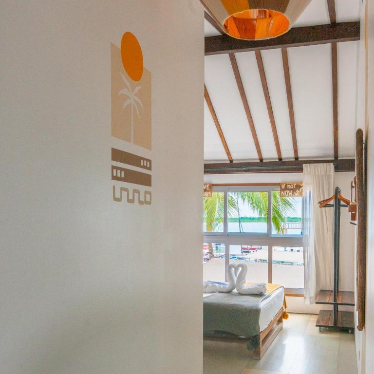 The Yak Lake House Hostal Bacalar Front Lagoon - Adults Only - Doppelzimmer mit Seeblick - 4