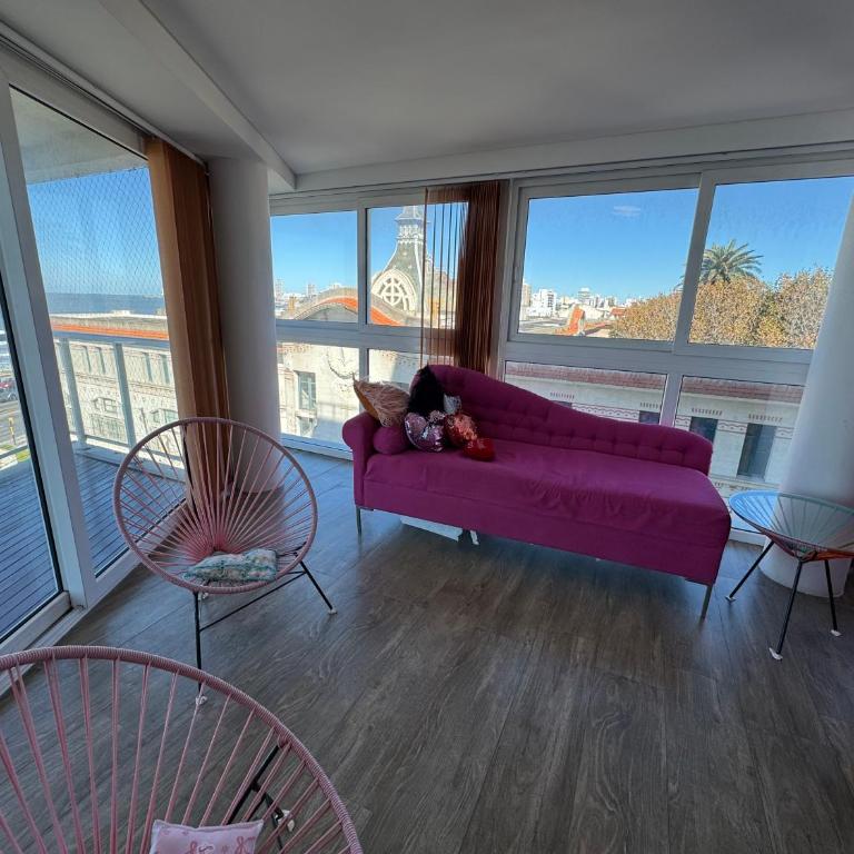 Departamento Unzue vista al Mar - Two-Bedroom Apartment - 9