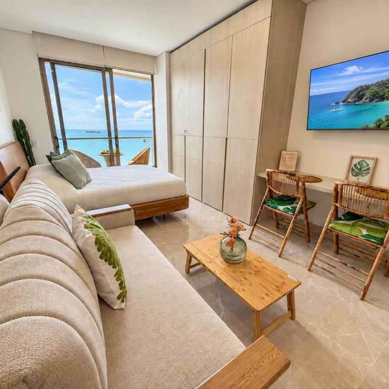 SAVIAsamaria - Apartamento 1 dormitorio con vistas al mar y terraza - 4