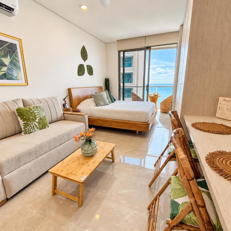 SAVIAsamaria - Apartamento 1 dormitorio con vistas al mar y terraza - 5