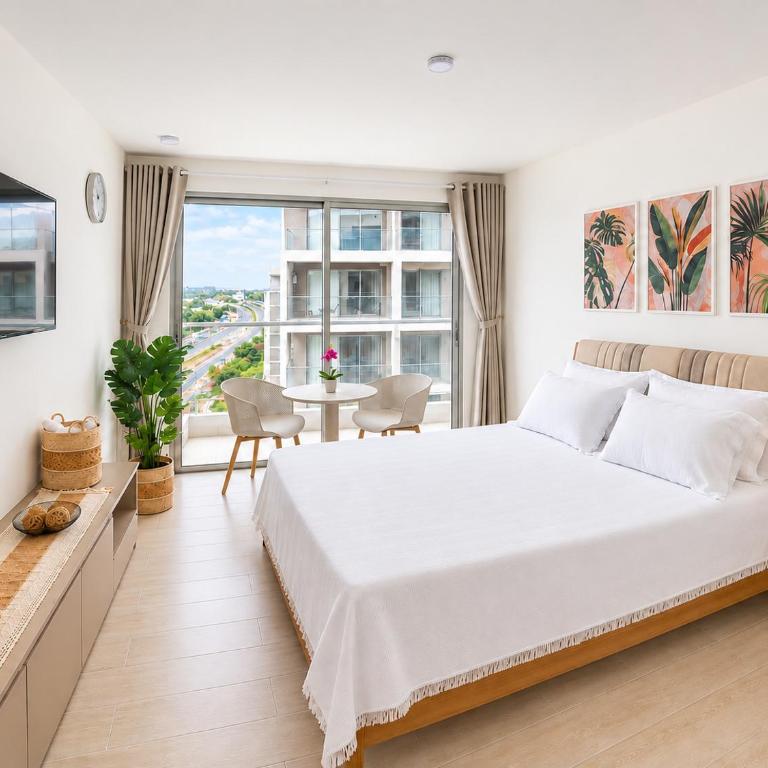Hotel Apartamento en Santa Marta Bello Horizonte 1415 - One-Bedroom Apartment - 4