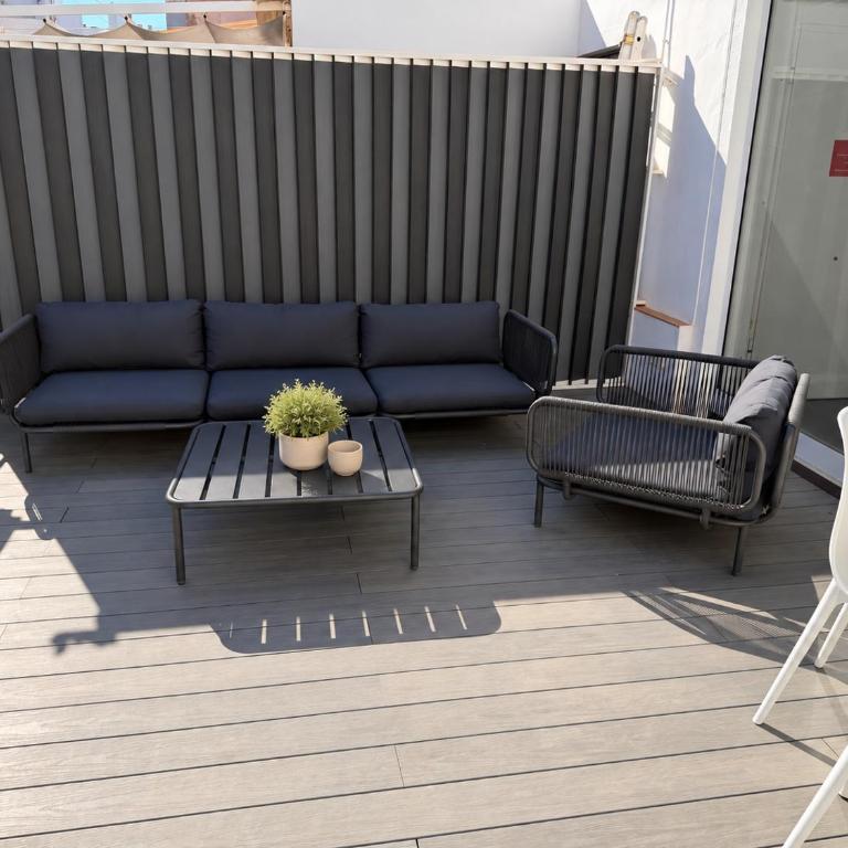 Beach & Urban Attic - Dachgeschoss mit 2 Schlafzimmern und Terrasse - 4