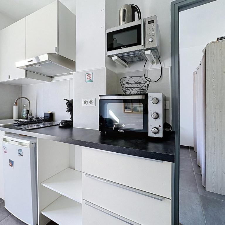 Le Cormoran, cosy vue mer. - Appartement avec Terrasse - 6