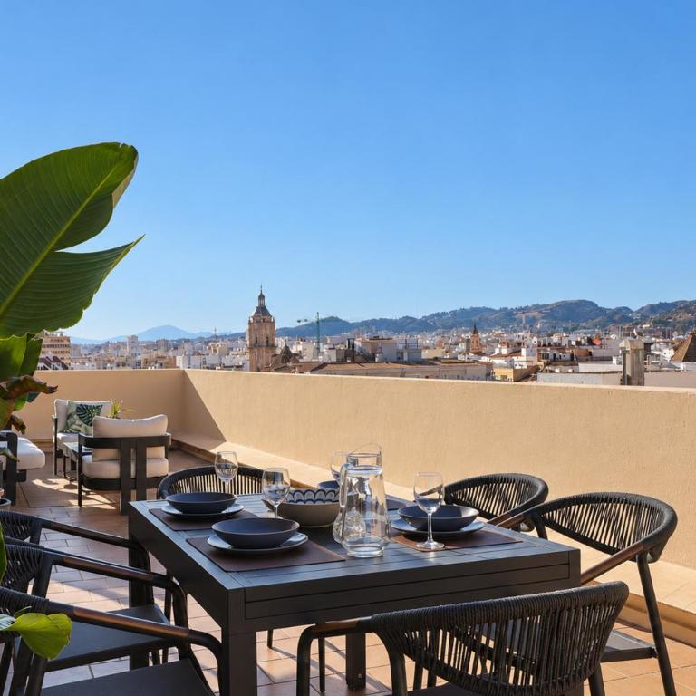 Ático con terraza privada frente a la Catedral - Apartamento - 17