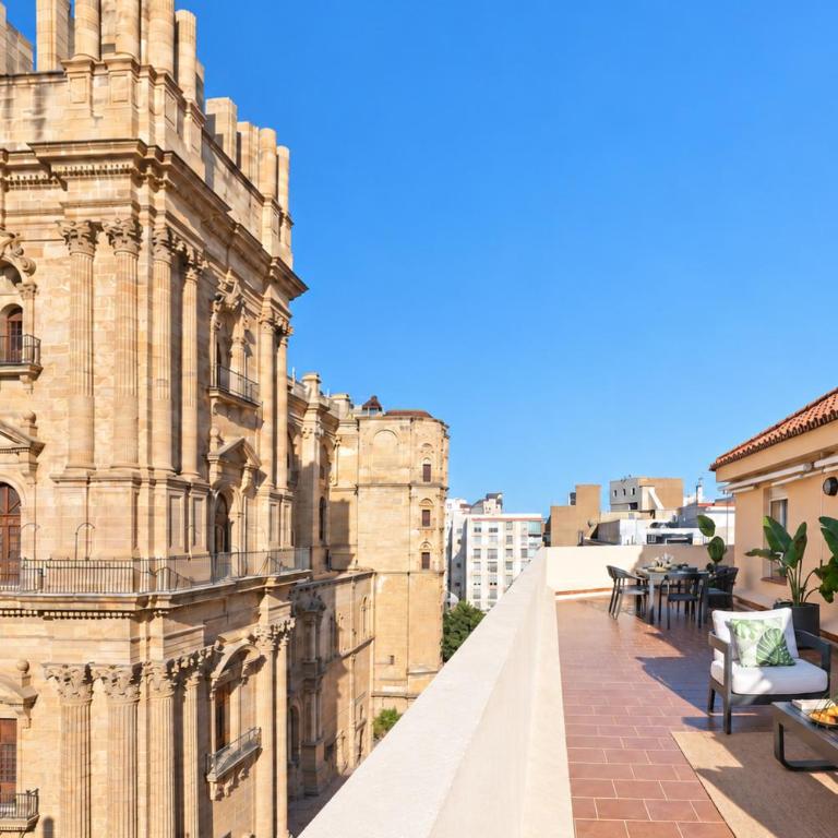 Ático con terraza privada frente a la Catedral - Apartamento - 27