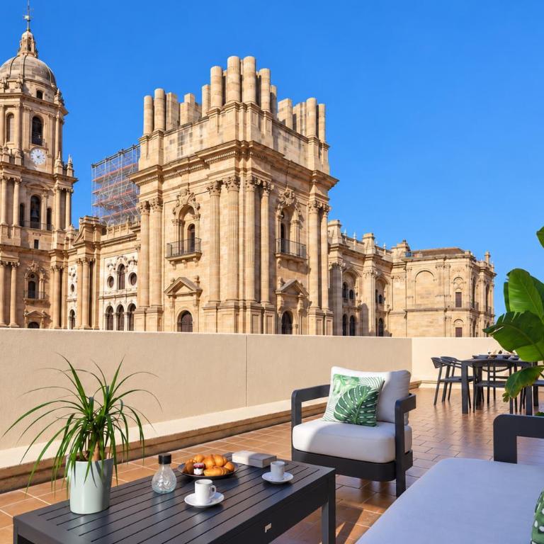 Ático con terraza privada frente a la Catedral - Apartamento - 28