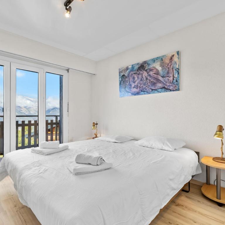 Jolimont I3 - 6 pers - sur les cretes ensoleillees - Apartment mit Blick auf die Berge - 9