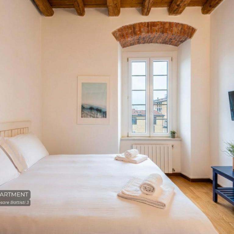REGO APARTMENTS SAN TOMASO - Boutique Aparthotel with some off-site apartments in a Charming Historic District close to Upper Town - Apartment mit 2 Schlafzimmern und Balkon – Via Cesare Battisti Nr. 3 - 2