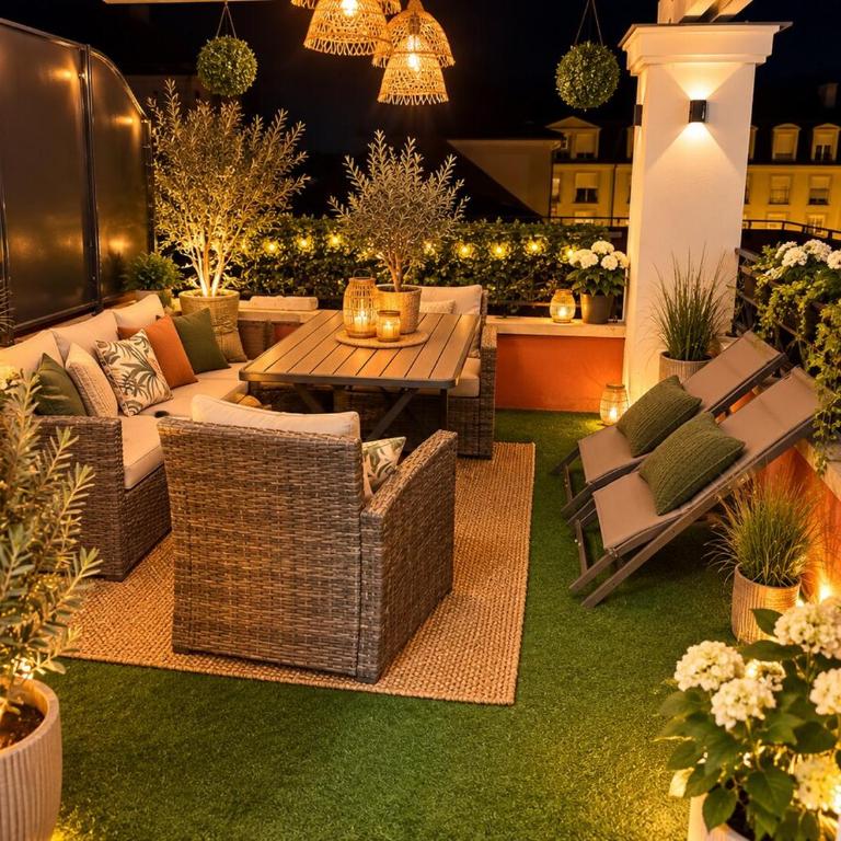 Appart haut standing à 2 min de Disneyland - Apartment mit 2 Schlafzimmern und Terrasse - 12
