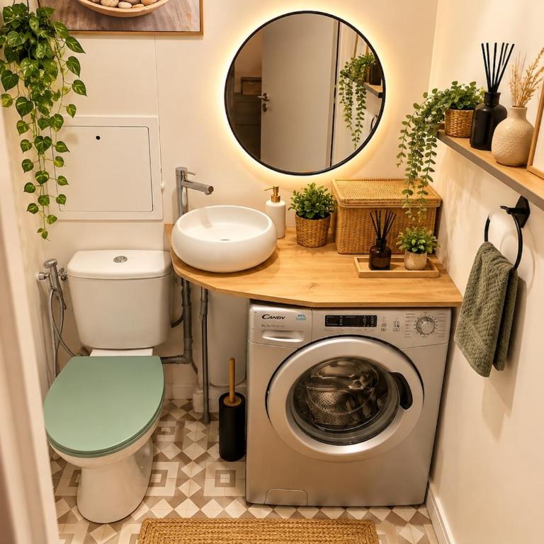 Appart haut standing à 2 min de Disneyland - Apartment mit 2 Schlafzimmern und Terrasse - 13