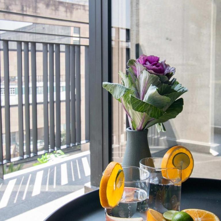 Modern Loft with Balcony and Iconic View - Apartment mit 1 Schlafzimmer - 55