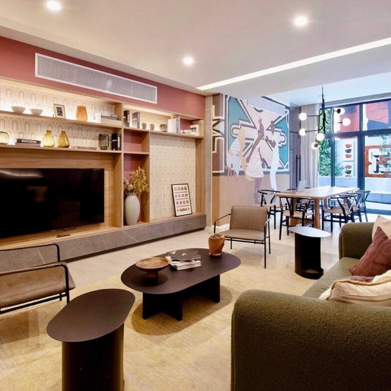 Modern Loft with Balcony and Iconic View - Apartment mit 1 Schlafzimmer - 68