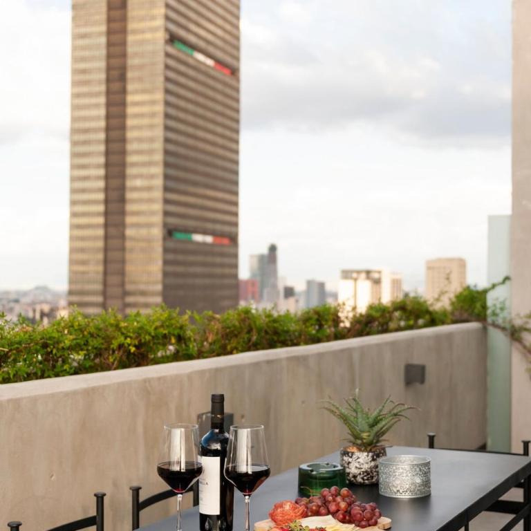 Breathtaking Panoramic Penthouse, Polanco 8PAX and 3BD - Apartment - 20