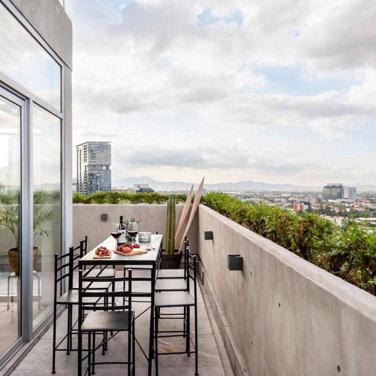 Breathtaking Panoramic Penthouse, Polanco 8PAX and 3BD - Apartment - 28