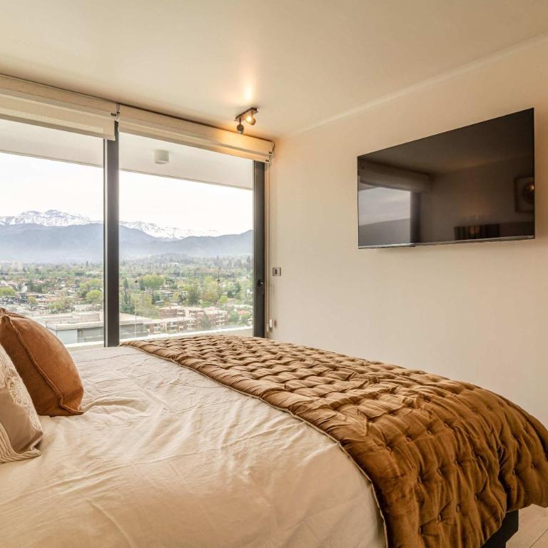 HOM 2D para 6 con terraza y piscina Las Condes - Apartment - 2