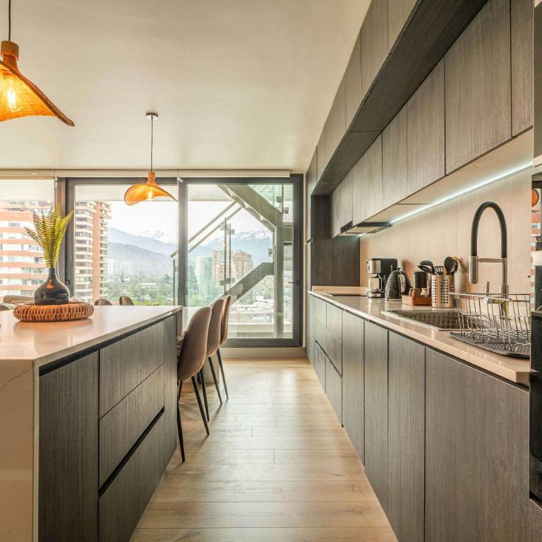 HOM 2D para 6 con terraza y piscina Las Condes - Apartment - 13