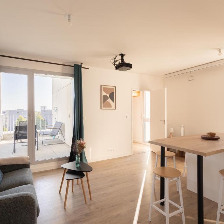 Nouveau regard - Charmant appart avec Balcon - Apartamento - 7