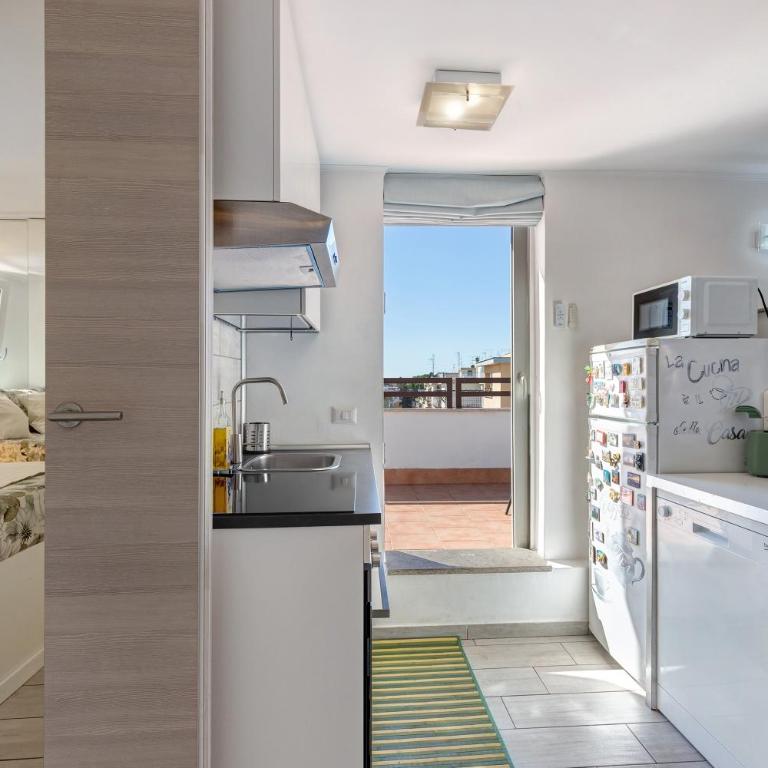 Gianicolo Wonder Terrace - Appartamento Superior con 1 Camera da Letto e Balcone - 10