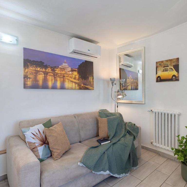 Gianicolo Wonder Terrace - Appartamento Superior con 1 Camera da Letto e Balcone - 8