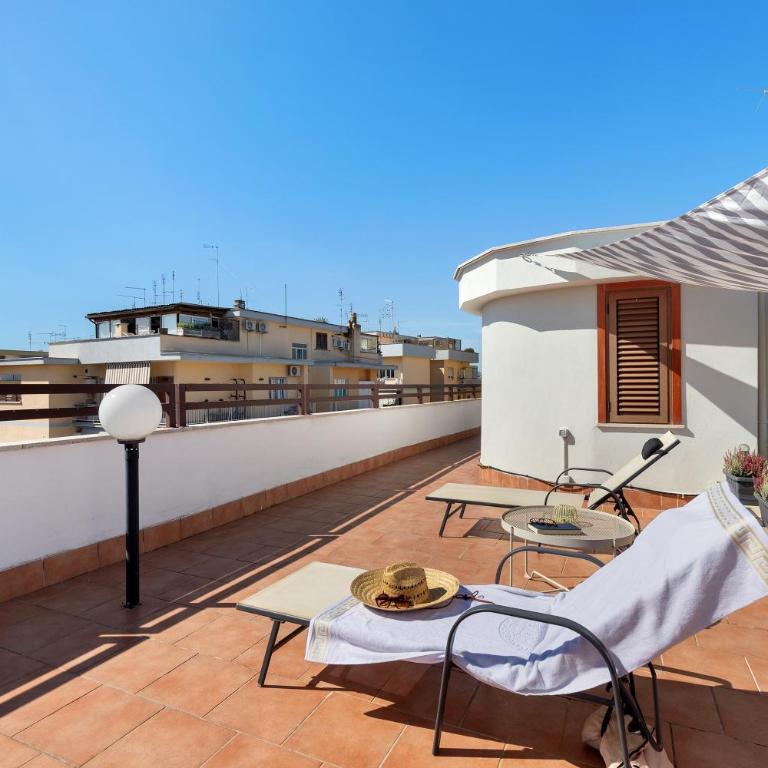 Gianicolo Wonder Terrace - Appartamento Superior con 1 Camera da Letto e Balcone - 21