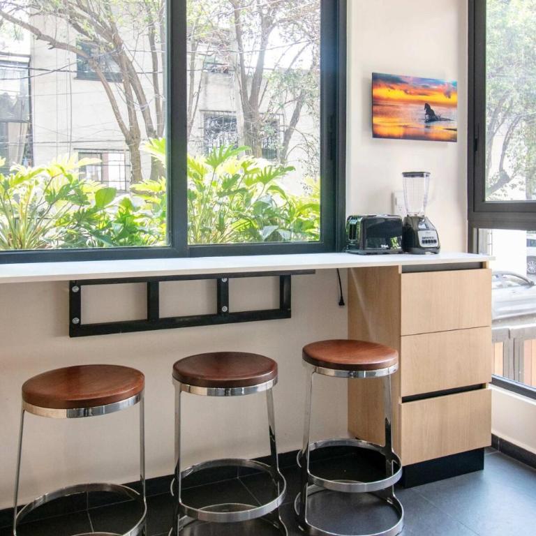 Home in La Condesa, 3 beds and 3 bathrooms, Sleeps 6 - Apartment mit 3 Schlafzimmern - 17
