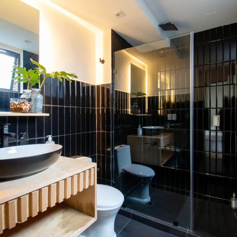 Home in La Condesa, 3 beds and 3 bathrooms, Sleeps 6 - Apartment mit 3 Schlafzimmern - 69