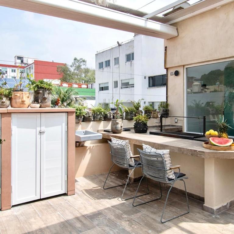Casa Ha A Soulful 7Br Home w Rooftop, Condesa - Apartment - 2