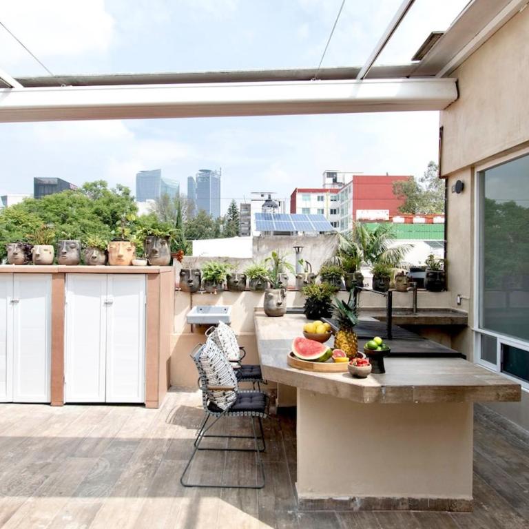Casa Ha A Soulful 7Br Home w Rooftop, Condesa - Apartment - 6