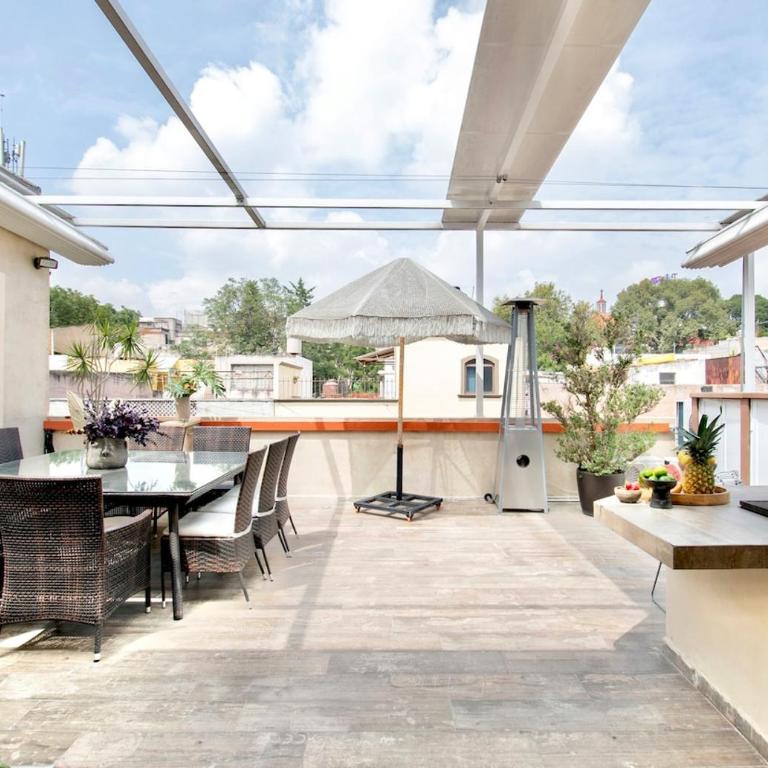Casa Ha A Soulful 7Br Home w Rooftop, Condesa - Apartment - 11