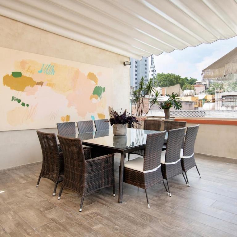 Casa Ha A Soulful 7Br Home w Rooftop, Condesa - Apartment - 33