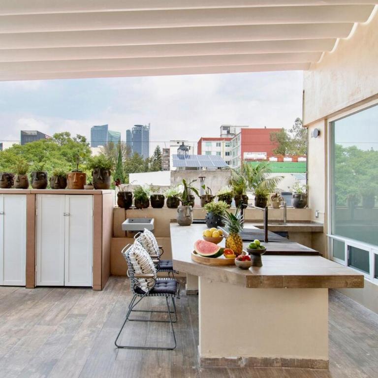 Casa Ha A Soulful 7Br Home w Rooftop, Condesa - Apartment - 36