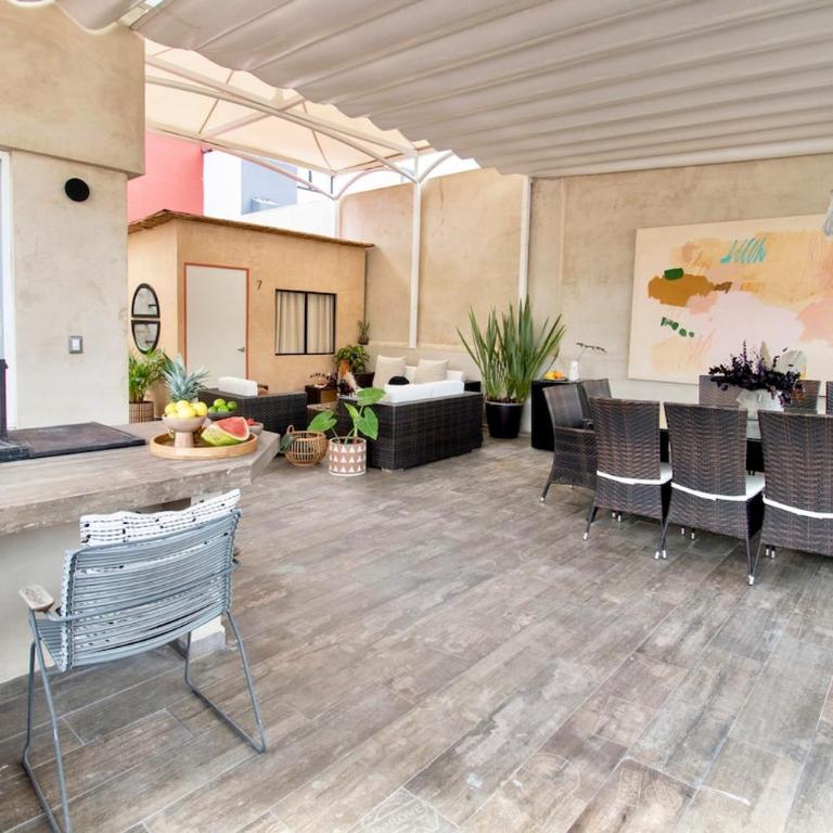 Casa Ha A Soulful 7Br Home w Rooftop, Condesa - Apartment - 43