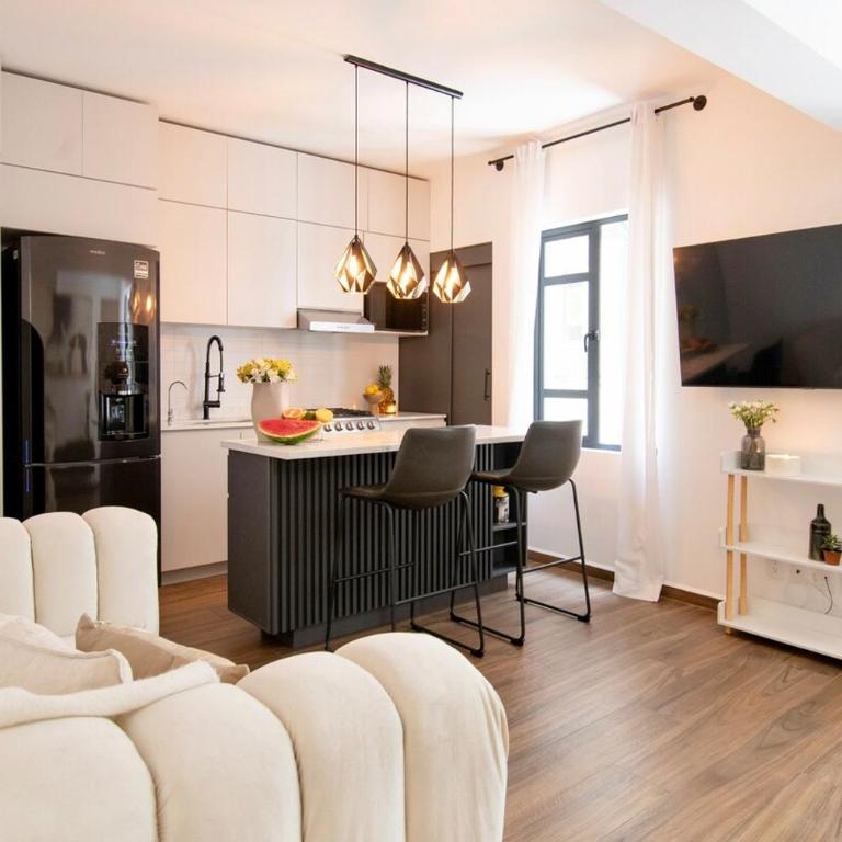 Between Cafes and Galleries, Roma Norte, 3 people - Apartment mit 2 Schlafzimmern - 1
