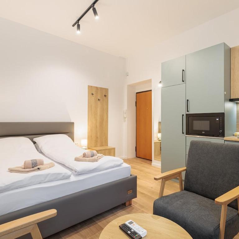New & Modern Studio in a Perfect Sarajevo Location - Studio sa Bračnim Krevetom (King-size) - 4
