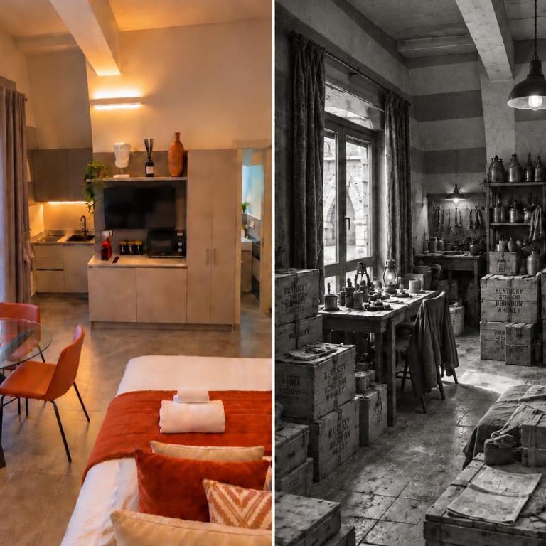 Suite degli Archi - Luxury Suites fronte Acquario Porto Antico - Monolocale King Deluxe - 9