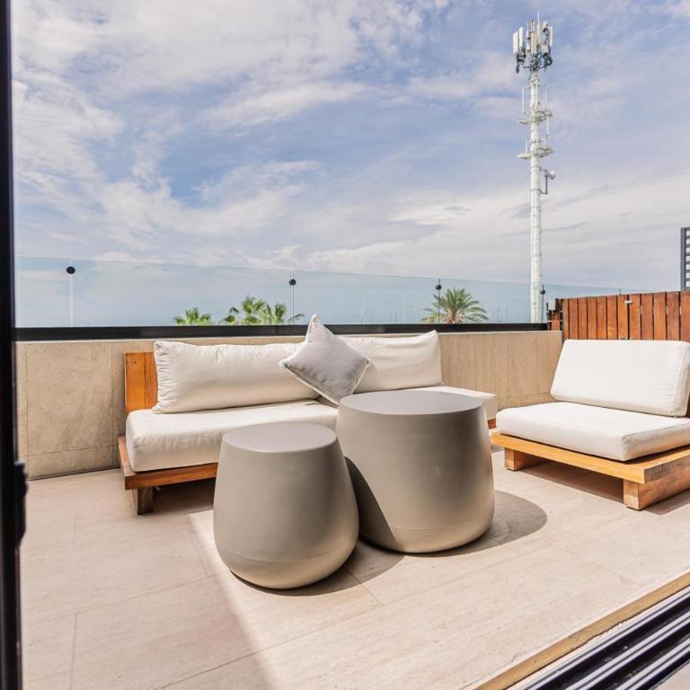 La Paz Penthouse with Plunge Pool & Marina Views - Apartamento - 41