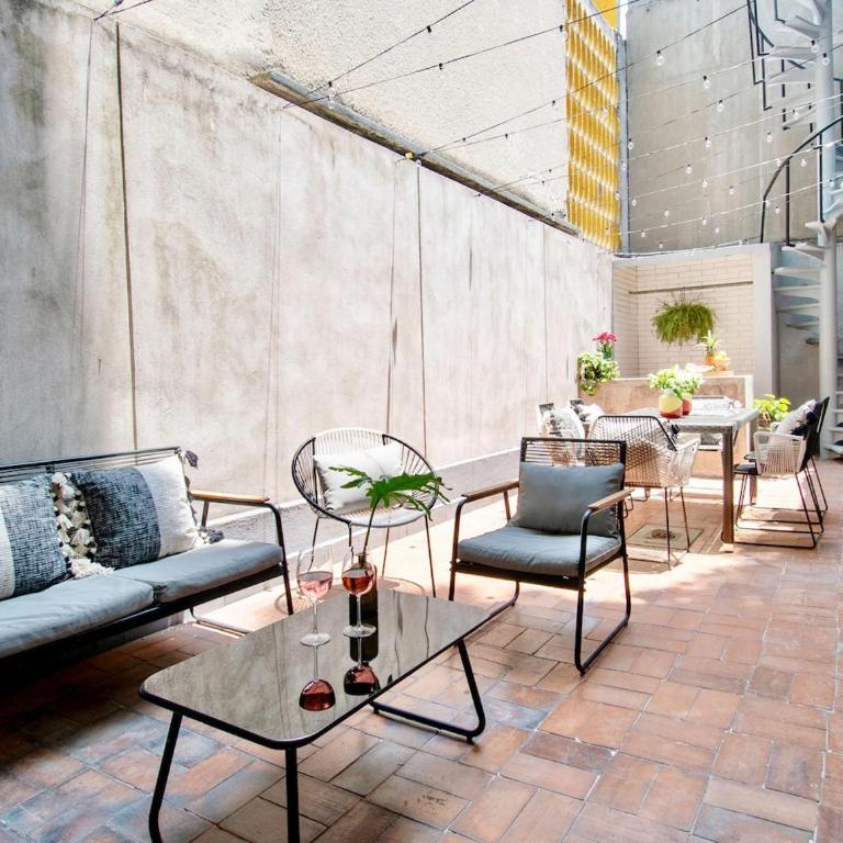 Coyoacán 6 bedroom house, 3 and a half bathrooms, 14 guests - Apartment - 94