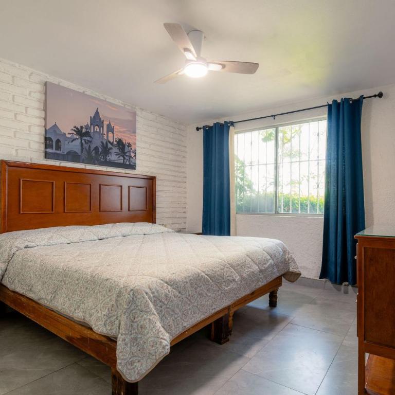Villa serena para 10 personas con alberca, jardines y playa - Casa de 3 dormitorios - 4