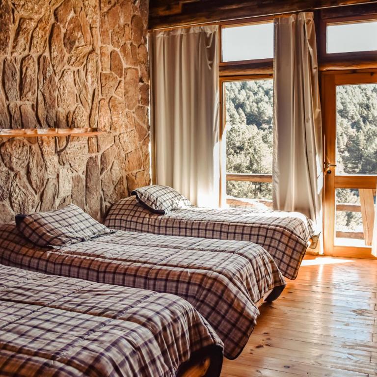 Cabaña con jacuzzi y río cerca de La Cumbrecita by Lofty - Chalet de 3 dormitorios - 6