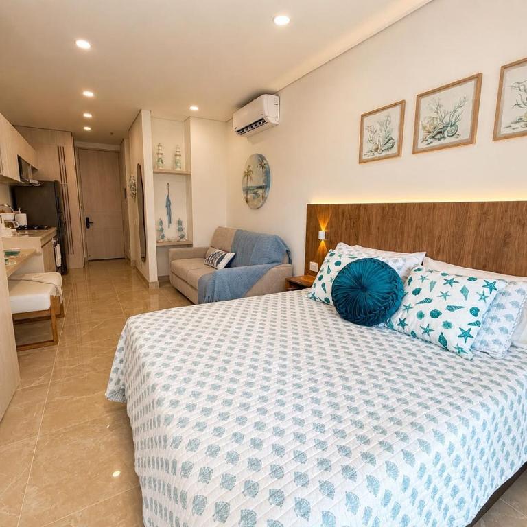 Aparta suites cerca a la playa - One-Bedroom Apartment - 25