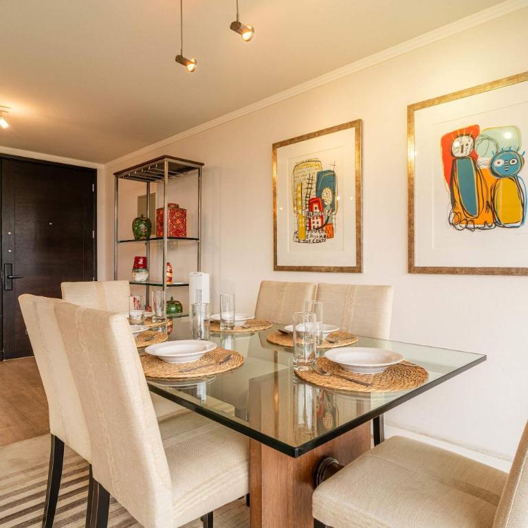 HOM I Parking I Mall Parque Arauco I Las Condes 809 - Apartment - 10