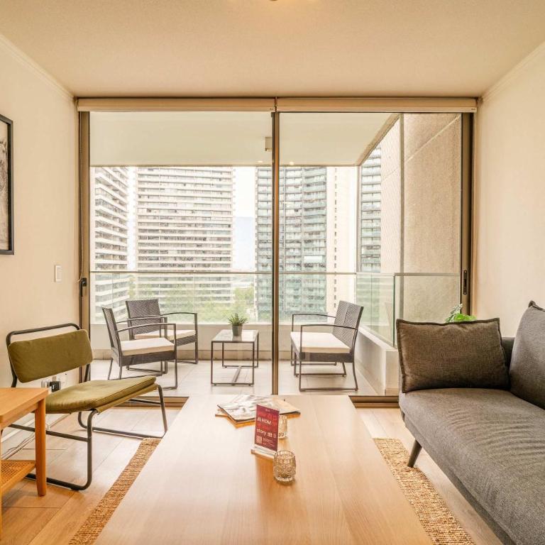 HOM ELITE l Mall Parque Arauco l AireAcond l Parking - Apartment - 1