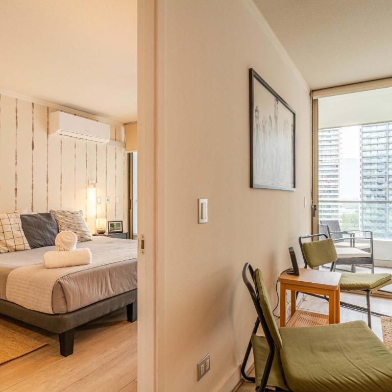 HOM ELITE l Mall Parque Arauco l AireAcond l Parking - Apartment - 3